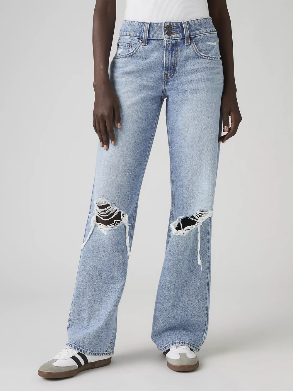 Levi’s Super low Loose Jeans Women’s 27x32 NWT Low Rise Straight Leg